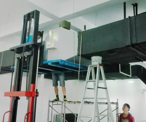 白山送风主管道杀菌消毒装置